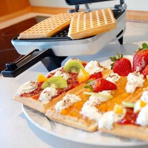 Gofrownica Dezal GOFROWNICA TYP 301.5 PROFI-W BIAŁA KRATKA 4 X 7 1300W RUCHOMY ZAWIAS, WŁĄCZNIK 8