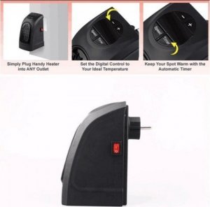 Grzejnik Wydajny grzejnik elektryczny do gniazdka 400W 7