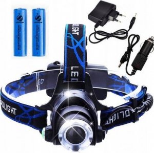 Latarka czołowa Wydajna MOCNA latarka na głowę CZOŁÓWKA 5
