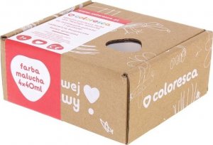 NoboKids Coloresca Farby Malucha do Malowania Palcami 4 szt 8