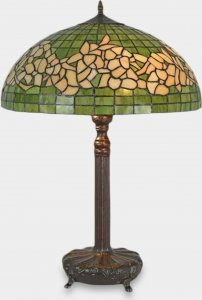 Lampa stołowa rzezbyzbrazu Lampa Witrażowa w Stylu Tiffany Łąka Kwiatowa 1