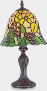 Lampa stołowa rzezbyzbrazu Lampa Witrażowa w Stylu Tiffany Winogrona 1
