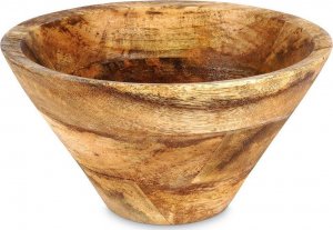 Vilde Vilde Miska misa na owoce do serwowania dań drewniana 19,5 cm 1 l 1