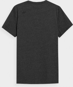 4f Tshirt Ciemny Szary Melanż TTSHM536 r. M 2