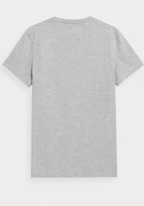 4f Tshirt Chłodny Jasny Szary Melanż TTSHM536 r. S 2