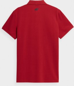 4f Tshirt Polo Czerwony TPTSM039 r. S 2