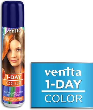 Venita 1-Day color spray 9 miedziany pył 1