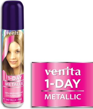 Venita 1-Day spray metallic nr 1 pink 50ml 1