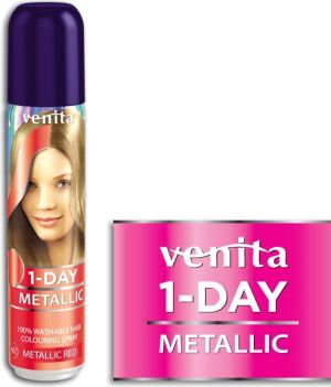 Venita 1-Day spray metallic nr 2 red 50ml 1