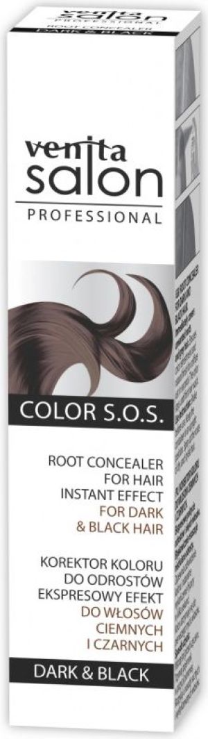 Venita Salon Korektor odrostów Color S.O.S. Dark&Black spray 75ml 1