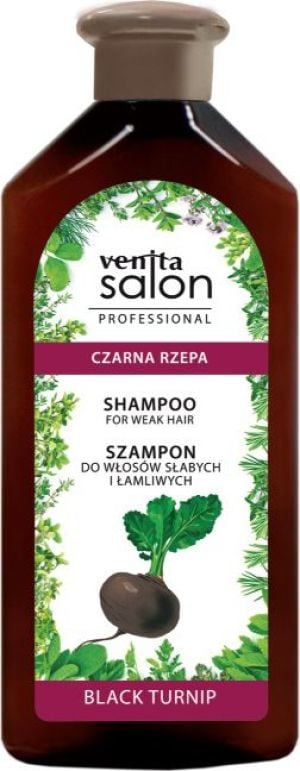 Venita Salon szampon Czarna rzepa 500 ml 1
