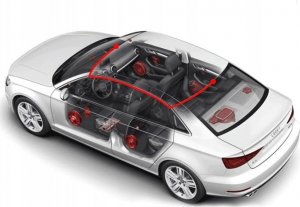 Wideorejestrator Techonic WIDEOREJESTRATOR KAMERA REJESTRATOR JAZDY 1080P W LUSTERKU Z KAMERĄ COFANIA 11