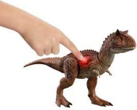 Figurka Mattel Jurassic World Karnotaur Dinozaur Ślady po starciu Figurka dinozaura HND19 5