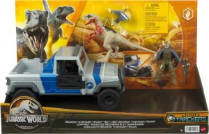 Figurka Mattel Jurassic World Pojazd tropiący - Dinoatak Zestaw do zabawy HKY13 2