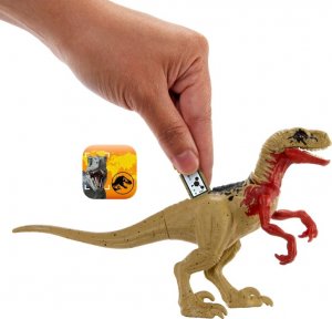 Figurka Mattel Jurassic World Pojazd tropiący - Dinoatak Zestaw do zabawy HKY13 5
