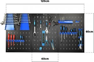 Bituxx Tablica Narzędziowa Warsztatowa 3-Częściowa BITUXX 2