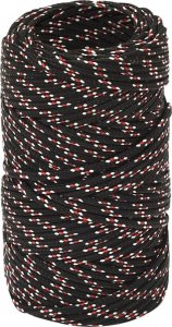 vidaXL vidaXL Linka żeglarska, czarna, 2 mm, 100 m, polipropylen 2