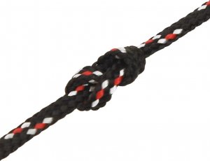 vidaXL vidaXL Linka żeglarska, czarna, 2 mm, 100 m, polipropylen 5