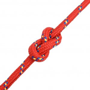 vidaXL vidaXL Linka żeglarska, czerwona, 20 mm, 25 m, polipropylen 5