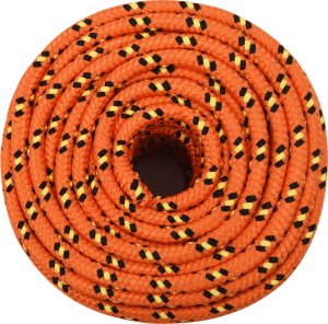 vidaXL vidaXL Linka żeglarska, pomarańczowa, 12 mm, 50 m, polipropylen 3