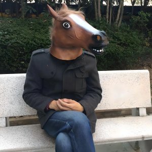 Retoo MASKA GŁOWA KONIA KOŃ NA IMPREZE PRZEBRANIE LATEKSOWA 7