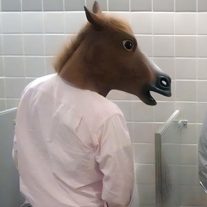 Retoo MASKA GŁOWA KONIA KOŃ NA IMPREZE PRZEBRANIE LATEKSOWA 8
