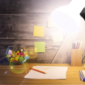 Lampka biurkowa Retoo LAMPKA BIURKOWA NA BIURKO STOŁOWA SZKOLNA NOCNA 13