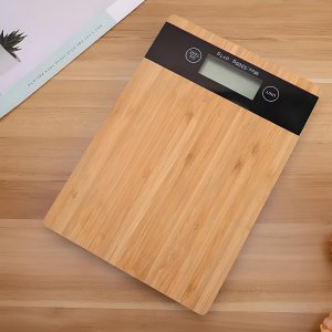 Waga kuchenna Retoo Bambusowa 5kg 1g 11