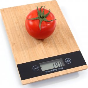 Waga kuchenna Retoo Bambusowa 5kg 1g 2