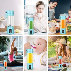 Blender kielichowy Retoo BLENDER MIKSER TURYSTYCZNY USB BEZPRZEWODOWY 380ML 15