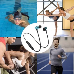 Słuchawki Retoo SŁUCHAWKI SPORTOWE BEZPRZEWODOWE BLUETOOTH DOUSZNE 15