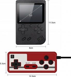 Retoo MINI KONSOLA GIER RETRO 400 GIER 3'' + PAD 11