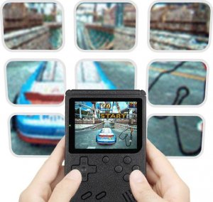 Retoo MINI KONSOLA GIER RETRO 400 GIER 3'' + PAD 4