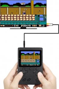 Retoo MINI KONSOLA GIER RETRO 400 GIER 3'' + PAD 6