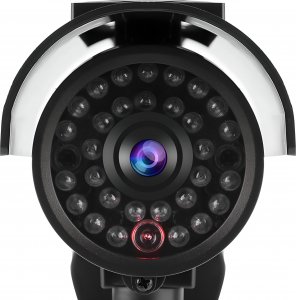 Retoo ATRAPA KAMERY KAMERA MIGAJĄCA DIODA LED SOLARNA 12