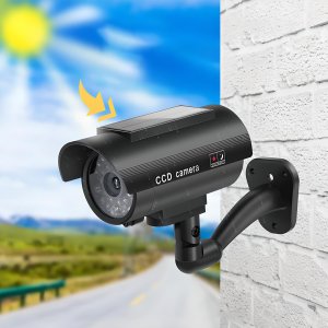 Retoo ATRAPA KAMERY KAMERA MIGAJĄCA DIODA LED SOLARNA 7