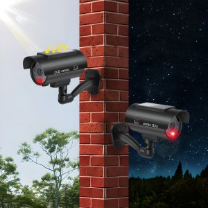 Retoo ATRAPA KAMERY KAMERA MIGAJĄCA DIODA LED SOLARNA 8