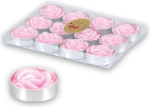 Top Choice świeczki ozdobne "różyczki" róż 12szt (100536) 1