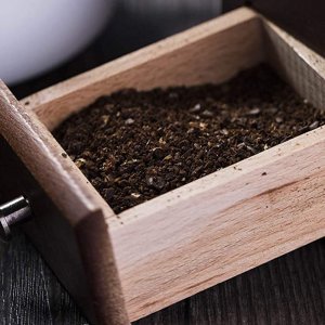 Młynek do kawy Retoo MŁYNEK DO MIELENIA KAWY PIEPRZU DREWNIANY RĘCZNY 12