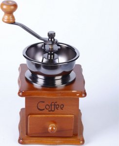 Młynek do kawy Retoo MŁYNEK DO MIELENIA KAWY PIEPRZU DREWNIANY RĘCZNY 15