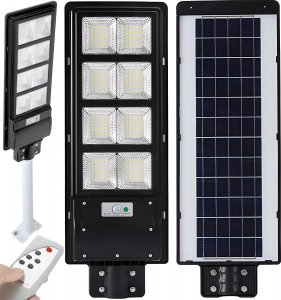 Retoo Lampa Uliczna Led Latarnia Solarna 360w + Pilot (Uchwyt Montażowy M004b) 2