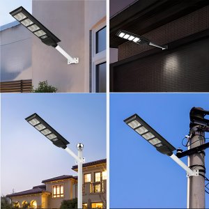 Retoo Lampa Uliczna Led Latarnia Solarna 360w + Pilot (Uchwyt Montażowy M004b) 8