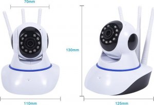 Kamera IP Retoo KAMERA INTELIGENTNA NIANIA 360 STEROWANA TELEFONEM 14