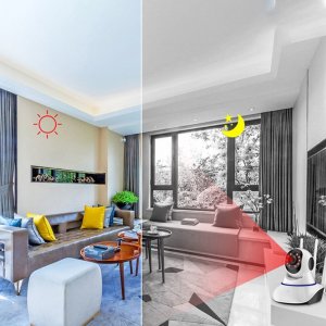 Kamera IP Retoo KAMERA INTELIGENTNA NIANIA 360 STEROWANA TELEFONEM 4