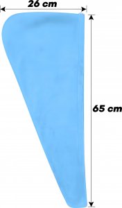 Retoo GRUBY CHŁONNY RĘCZNIK NA GŁOWE TURBAN DO WŁOSÓW 16