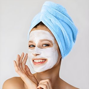 Retoo GRUBY CHŁONNY RĘCZNIK NA GŁOWE TURBAN DO WŁOSÓW 4