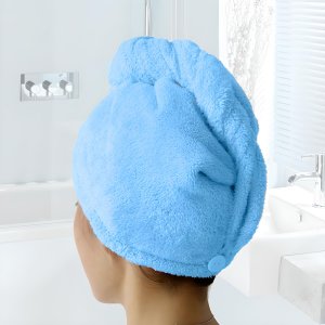 Retoo GRUBY CHŁONNY RĘCZNIK NA GŁOWE TURBAN DO WŁOSÓW 7