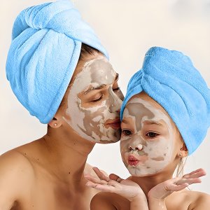 Retoo GRUBY CHŁONNY RĘCZNIK NA GŁOWE TURBAN DO WŁOSÓW 8