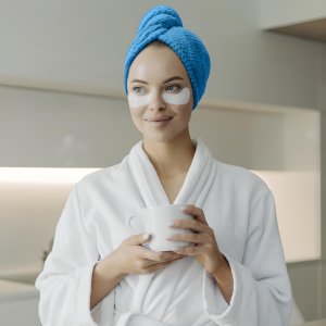 Retoo GRUBY CHŁONNY RĘCZNIK NA GŁOWE TURBAN DO WŁOSÓW 9