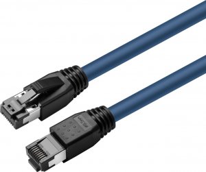 MicroConnect CAT8.1 S/FTP 0,25m Blue LSZH 1